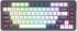 Геймърска механична клавиатура Redragon Finke K715 с Bluetooth и кабел, RGB осветление - черно-бяло снимка 1
