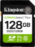 Карта памет Kingston Canvas Select Plus SD 128GB снимка 2