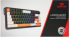 Геймърска механична клавиатура Redragon Landshaker K714BWO-RGB с RGB осветление - черно-бяло снимка 7