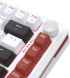 Геймърска механична клавиатура Redragon Stormhunter K721WRB-RGB с RGB осветление - бяла снимка 8