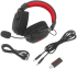 Безжични и Bluetooth геймърски слушалки Redragon ZeusX Pro 7.1 H510-PRO - черни снимка 7