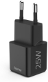Принадлежност за смартфон HAMA Бързо мини зарядно 220V, USB-C, PD-Qualcomm, 25 W, черен снимка 5