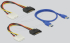 Други Конвертор Delock Riser Card PCI Express x1 4 x PCIe x16 with 60 cm USB cable снимка 3
