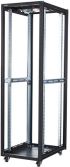 Стоящ комуникационен шкаф 19", 20U 600x600 мм, Elegant Trio, черен снимка 4