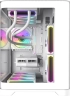 Gamemax кутия Case mATX - HYPE-M White - 3 x 120 mm Addressable RGB fans снимка 2