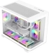 Gamemax кутия Case mATX - HYPE-M White - 3 x 120 mm Addressable RGB fans снимка 4
