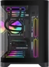 Gamemax кутия Case mATX - HYPE-M Black - 3 x 120 mm Addressable RGB fans снимка 2