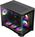 Gamemax кутия Case mATX - HYPE-M Black - 3 x 120 mm Addressable RGB fans снимка 4