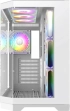 Gamemax кутия Case ATX - HYPE-A White - 4 x 120 mm Addressable RGB fans снимка 3