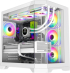 Gamemax кутия Case ATX - HYPE-A White - 4 x 120 mm Addressable RGB fans снимка 1