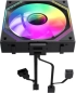 Gamemax Комплект вентилатори Fan Pack 3-in-1 3x120mm - FN12A-S3I-R Black, Reverse, Daisy-Chain, Addressable RGB снимка 9