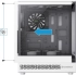 Gamemax кутия Case ATX - Vista COC AW - 5 x 120 mm A-RGB Fans, MB Plate COC Fan снимка 8