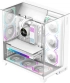 Gamemax кутия Case ATX - Infinity Pro White - 5 x 120 mm Addressable RGB fans снимка 3