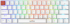 Marvo механична геймърска клавиатура Gaming Mechanical keyboard Saber 61 KG933G White - 61 keys, Red Switches [Linear] снимка 1