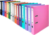  Office 1 Класьор, 5 cm, PP, с метален кант, несглобен, розов, 50 броя снимка 4