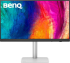 Монитор BenQ PD3226G, 32" 3840x2160, IPS, Матов, 144Hz, 400cd/m2, 16:9, 1ms, DisplayPort, HDMI, USB Type-C, 2x 6W, VESA 100x100, Сребрист снимка 1