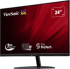 Монитор ViewSonic VA2432-MHD-3, 23.8\'\', IPS panel, SuperClear, AG, FHD 1920 x 1080, 1ms, 100Hz, 250 nits, VGA, HDMI, DP, Black снимка 3