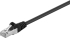 Медна пач корда CAT 5e Patch Cable, F-UTP, PVC, CCA, black 3 m. снимка 1