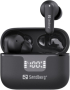 Слушалки Sandberg Wireless Earbuds ANC+ENC, черни снимка 2