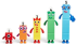  Learning Resources Комплект фигури Numberblocks, от 1 до 5, за броене снимка 2