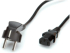 ROLINE 19.08.1014 :: Захранващ кабел, прав IEC конектор, черен, 3.0 м снимка 3