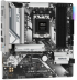 Дънна платка ASROCK MB Desktop A620AM Pro RS Wi-Fi, AM5, 4x DDR5, 1x PCIe 4.0 x16, 1x PCIe 3.0 x16, 2x Hyper M.2(PCIe Gen4x4), 1x Ulgra m.2, 2x SATA3 6.0 снимка 3
