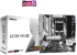 Дънна платка ASROCK MB Desktop A620AM Pro RS Wi-Fi, AM5, 4x DDR5, 1x PCIe 4.0 x16, 1x PCIe 3.0 x16, 2x Hyper M.2(PCIe Gen4x4), 1x Ulgra m.2, 2x SATA3 6.0 снимка 1