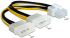Delock Кабел PCI Express захранване 8 pin към 2 x 5 за видео-карти, 12V, 15 см, 82397 снимка 1