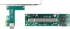 Други Delock Riser card PCI Express Card x 1 към 1 x PCI 32 Bit Slot с кабел 60 cm снимка 3