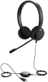 Слушалки с микрофон Jabra Evolve 20 UC Duo USB снимка 3
