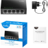 Комутатор/Суич Суич Cudy IG1005P Индустриален 5-Port 10-100-1000M PoE+ Switch 65W снимка 3