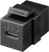 Конектор / букса Кийстоун модул от тип USB-C, USB 3.2 Gen 2, 10 Гб/сек., черен снимка 1