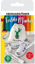 Eberhard Faber Маркер за текстил, с шаблони, 8 цвята снимка 1