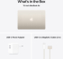  Apple MBA 15.3: STARLIGHT-M4 10C CPU-10C GPU-16GB-512GB-ZEE снимка 11