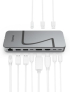 HAMA Докинг станция Connect2O ffice Speed, USB4, USB-C, PD, 40 Gbit-s, 10 порта снимка 3