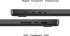 Лаптоп Apple MacBook Pro 16 2024, Apple M4 Max 14C, 36GB LPDDR5X, 1TB SSD, 32 ядра GPU Apple M4 Max, 16.2" Liquid Retina, Черен снимка 3
