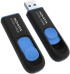 USB флаш памет Flash U3.2, 128GB, A-Data UV128, Black снимка 1