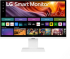 Монитор LG 32U850SA-W, 31.5" IPS Smart webOS, Web cam, 5ms, 4K UHD (3840x2160), HDMI, USB Type-C-PD 90W, Bluetooth снимка 1