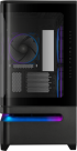 Кутия ASUS Prime AP202 ARGB mATX + 3 ARGB Вентилатора - Black снимка 4