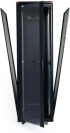  Комуникационен шкаф 600x800 мм, черен, стъклена врата, Elegant Pro &mdash; 16U снимка 10