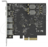 Мрежова LAN карта/адаптер Delock PCI Express x4 Card to 2 x USB Type-C + 3 x USB Type-A - SuperSpeed USB 10 Gbps снимка 3