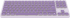 Клавиатура CANYON Keyboard OnType 10 Low Profile EN Wired Violet снимка 2