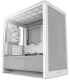 Кутия NZXT H3 Flow 2025 All White Micro-ATX Tower снимка 1