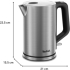 Tefal KI513D10 Ket  Bronx Stainless Steel Eu снимка 4