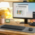  Комплект безжична и Bluetooth клавиатура и мишка Logitech MK250 920-013519 - графит снимка 5