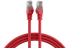 Медна пач корда Patch cable U-UTP, Cat.5e, LSZH, CCA, red, 5 m снимка 2