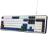 Механична геймърска клавиатура Redragon Wyvern K689WBB-RGB с RGB подсветка - бяло-синьо снимка 2