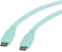 ROLINE 11.02.9125 :: Кабел USB 2.0, Type-C Type-C, M-M, 60W, силиконен, зелен, 1.0 м снимка 3