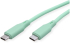 ROLINE 11.02.9125 :: Кабел USB 2.0, Type-C Type-C, M-M, 60W, силиконен, зелен, 1.0 м снимка 1
