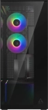 Arctic кутия Case E-ATX - Xtender VG (Mirror Black) - PCIe Gen 4 riser included, 5 A-RGB Fans included снимка 2